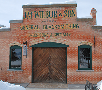 JM Wilbur & Sons General Blacksmith Building
