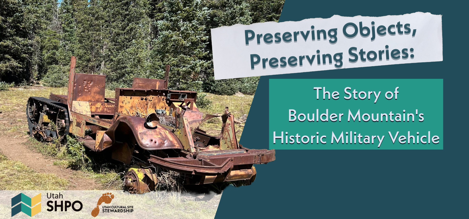 Featured image for “Preserving Objects, Preserving Stories: The Story of Boulder Mountain’<a href=