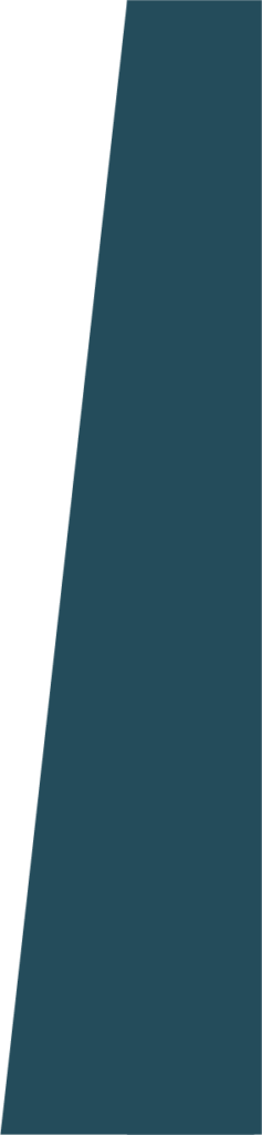 Design element: Dark teal slanted shape